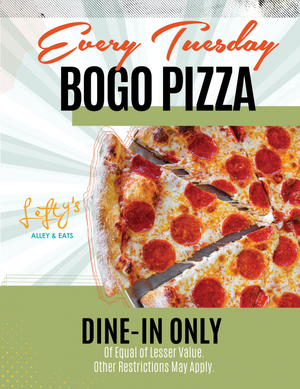 BOGO Pizza Tuesday’s Are Back! Cape Gazette